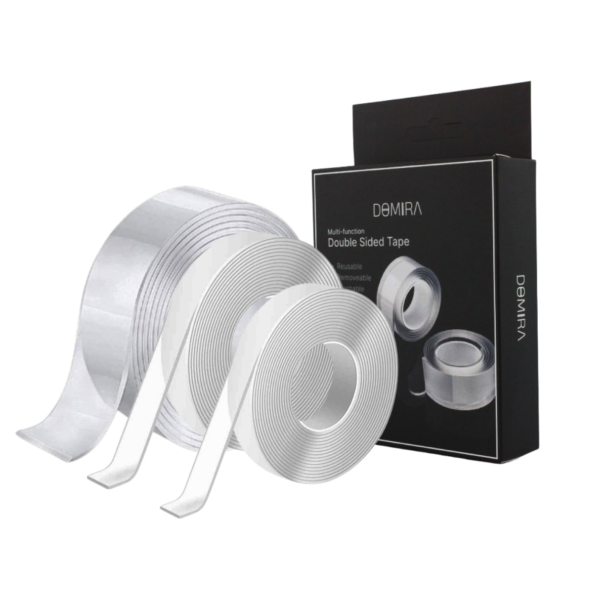 Nano Double-Sided Grip Tape Transparent, Washable & Reusable Nano Double-Sided Grip Tape Transparent, Washable & Reusable